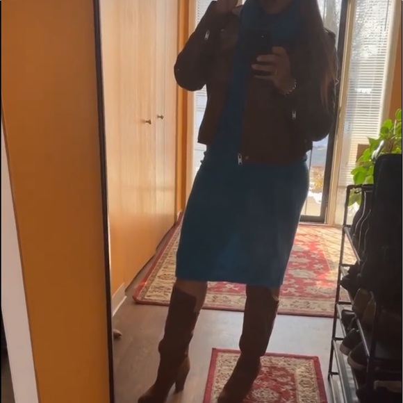 I live for vintage quality maxi sweater dress - Picture 5 of 6